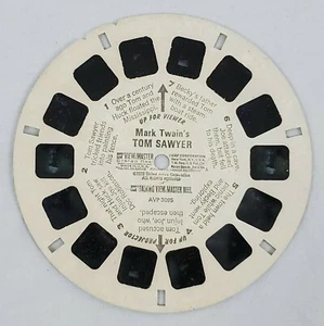 VINTAGE ~ View Master Reel - Mark Twain's - Tom Sawyer - #AVP3095 - 1973 - Picture 1 of 5