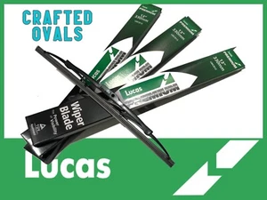 13" Front & Rear Wiper Blades to fit Land Rover Defender LUCAS LR079891 LWCB13 - Picture 1 of 4