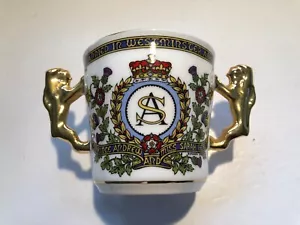 Boxed 1986 Paragon Loving Cup for the Wedding Of Prince Andrew & Sarah Ferguson - Picture 1 of 8