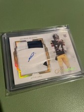 2022 Panini Flawless George Pickens RPA 22/25 Rookie Card Steelers