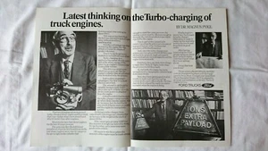 FORD Turbolader Turbolader LKW LKW Motor Flyer Prospekt - Bild 1 von 1