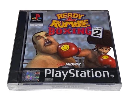 Ready 2 Rumble Boxing Round 2 PS1 - New and Sealed PAL - Image 1 of 4