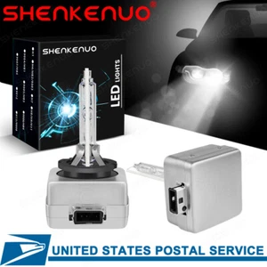6000K White HID Xenon Headlight Bulb for BMW 335i 2007-2015 High & Low - Picture 1 of 9