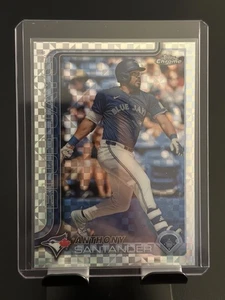 2025 Topps Chrome X-Fractor Anthony Santander #60 Toronto Blue Jays Baseball - Picture 1 of 2