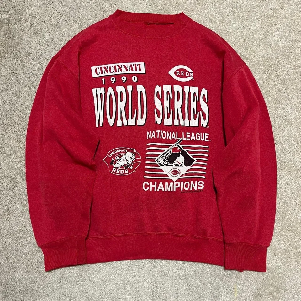 1990 Cincinnati Reds World Series Champs Graphic Sweatshirt  AN63599 - Image 1 of 1