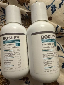 Menge 2 Bosley Bos Revive Pflegender Conditioner 2oz Reise - Bild 1 von 1