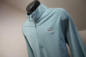 Adidas Golf Jacket Athletic 1/4 Zip Teal Performance Long Sleeve Mens Sz XL - Picture 1 of 9