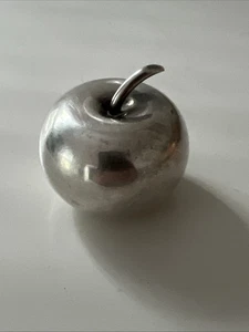 Vintage 1970s LINO SABATTINI business card display - Silver Plated paperweight - Picture 1 of 5