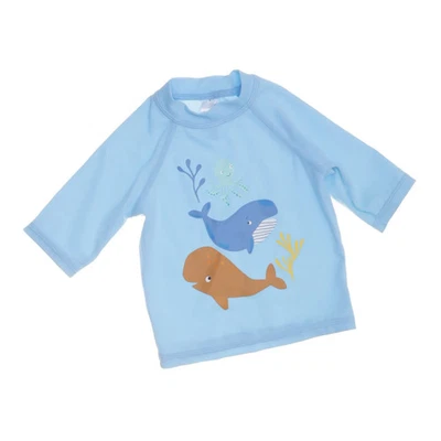 C&A, Badehemd, Größe: 74, Blau, Elasthan/Polyamid, Print, Jungen #3MX - Bild 1 von 4