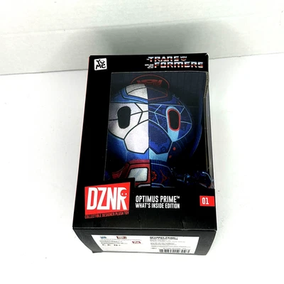 DZNR Optimus Prime Transformers What’s Inside Edition 01 Plush Toy Yume NEW - Image 1 of 4