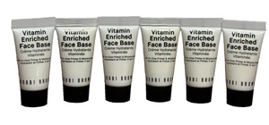 6x BOBBI BROWN BASE VISO ARRICCHITA CON VITAMINE PRIMER E CREMA IDRATANTE 0,24 oz 7 ml ea NUOVO - Foto 1 di 2