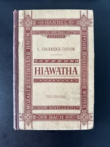 S. Coleridge-Taylor – Scenes from The Song of Hiawatha, Novello 1900, Antique - Picture 1 of 5