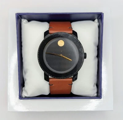 Movado Bold 41mm Black Dial Wrist Watch - Working - Image 1 of 4