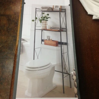 Threshold Space Saver Etagere Bronze Finish Adjustable For Tank Size - Image 1 of 3