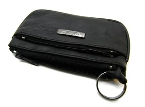 Nuevo Para hombres Damas Súper Suave Pequeño Cuero Real Cartera Cartera Llavero - Imagen 1 de 11