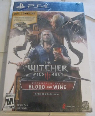 The Witcher 3 III Blood and Wine Expansion/Gwent card decks - Sony PlayStation 4 - Image 1 of 4