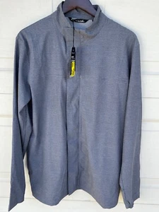 Travis Mathew Prestige Lifestyle Performance Full Zip Jacket grey L NWT - Picture 1 of 7