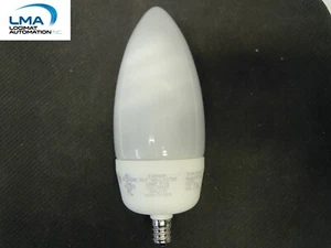 TCP 10714C WHITE CANDELABRA TORPEDO SPRING LAMP BULB 14W=60W 120V E12 2700K**NEW - Picture 1 of 5