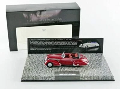 LANCIA ASTURA TIPO 233 CORTO 1936 RED MINICHAMPS 437125335 1/43 RESINE 96 PCS - Photo 1/4