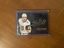 2020-21 SPx - UD Black Obsidian Scripts Purple #OS-ST Shea Theodore /49 (AU)