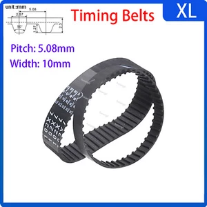 XL50 to XL1020 Timing Belts Pitch 5.08mm Close Loop Rubber Drive Belt Width 10mm - Picture 1 of 5