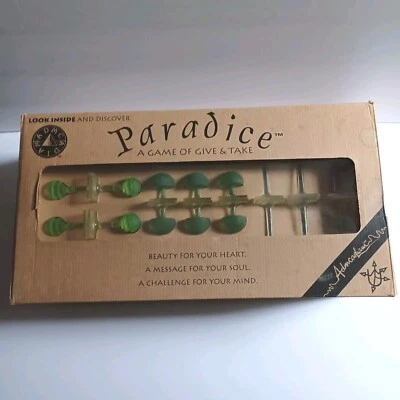 Paradice Admcadiam Art Translucent Resin Edition Board Game By John O'Neill 2003 - Image 1 of 4