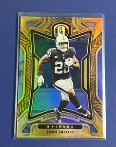 2022 Panini Gold Standard #62 Josh Jacobs 29/75