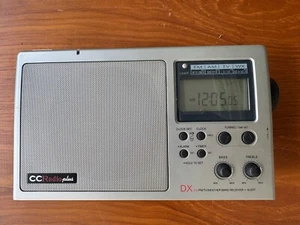 C.Crane CC Radio Plus AM/FM Radio TV / Weather Alert Radio W Bass Knob Tested - Picture 1 of 7