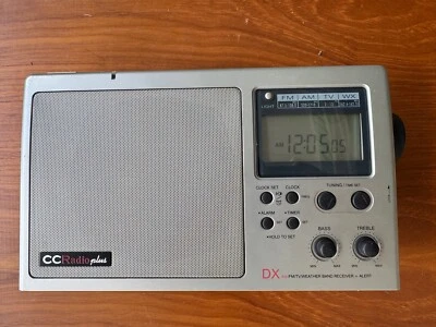 C.Crane CC Radio Plus  AM/FM Radio TV / Weather Alert Radio W Bass Knob Tested - Image 1 of 4