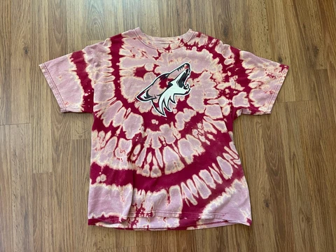 Arizona Coyotes Shane Doan #19 NHL HOCKEY REVERSE TIE DYE Size Large T Shirt! Cover