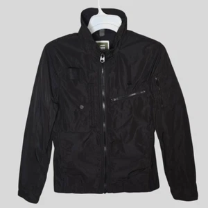 G-Star Raw Timor Biker Overshirt L/S Black Women’s Small Utility Jacket Designer - Picture 1 of 16
