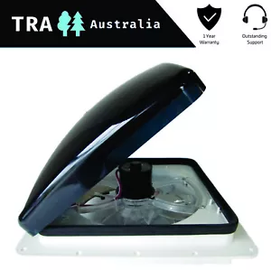 CARAVAN POP UP ROOF HATCH AIR VENT FAN - 12V - AIR IN & OUT - Picture 1 of 11