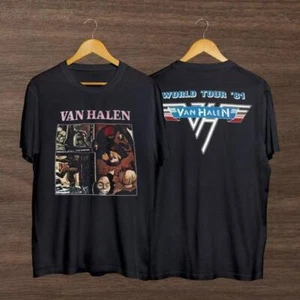 Van Halen Fair Warning klassisches Shirt, Retro 90er Tour Halen Van Geschenk für Fans - Bild 1 von 3