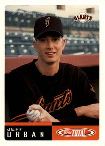2002 Topps Total #656 Jeff Urban