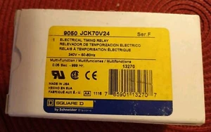 Square D 9050 JCK70V24 Multifunction Timing Relay ~ Series F ~ 240 V ~ 5B381 New - Picture 1 of 5
