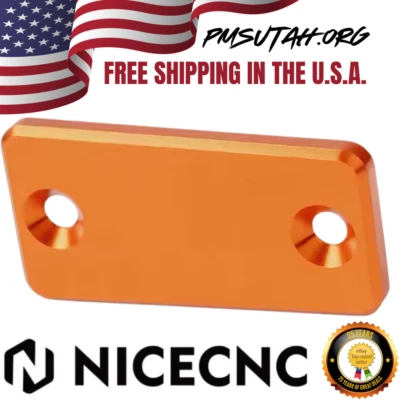 Clutch Reservoir Cap 2017–2021 Husqvarna TC 250 Master Cylinder Cover Lid Orange - Image 1 of 4