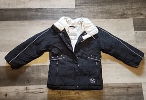 Columbia Vertex Jacket Youth 7/8 Outdoors Winter Weather NO HOOD Black - Picture 1 of 12
