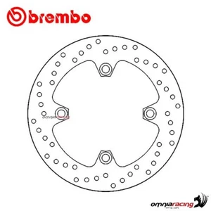 Disco freno Brembo Serie Oro posteriore fisso Honda XL125V Varadero 2001-2002 - Foto 1 di 10