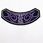 2004 HOG Harley Davidson Owners Group Purple Tribal Design Rocker Patch NEW