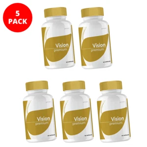 VISION PREMIUM 100% Natural Dietary Supplement For (300 Capsules) - Picture 1 of 2