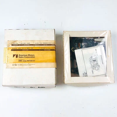 AMC Jeep 83501938 Carburetor Repair Rebuild Kit OEM NOS 1981-86 6-Cy V6 XJ Cher - Image 1 of 4