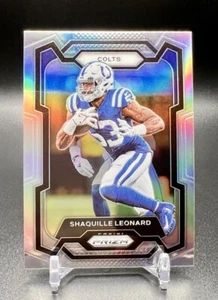 2023 Panini Prizm SHAQUILLE LEONARD Silver Prizm #131 Indianapolis Colts - Bild 1 von 2