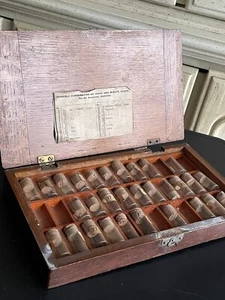 Solid Wood Case New Old Stock Watch Seconds and Minutes Hands By SWARTCHILD 1870 - Picture 1 of 17