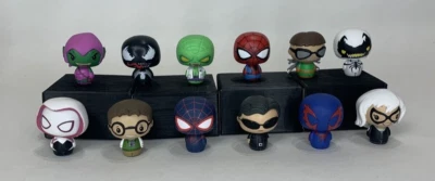 Spider-Man Funko Pint Size Heroes Figures Lot of 12 - Image 1 of 4