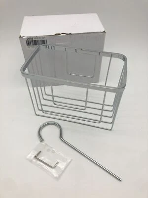 Caddy de douche de salle de bain sans perçage, panier de douche en acier inox... - Photo 1/4