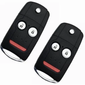 2*Carcasa de llave para 2007-2013 Acura TL TSX ZDX MDX RDX Honda N5F0602A1A OUCG8D-439H-A - Imagen 1 de 6