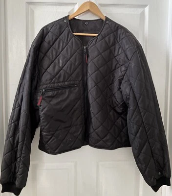 Chaqueta de Moto Cortex’s Tour Master Mujer’s Negra Nylon Acolchada L Cremallera Completa. Foto 1 de 4