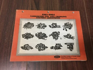 1983 1984 Ford Carburetor and Fuel Charging Assembly Adjustments 0900-021 - Picture 1 of 9