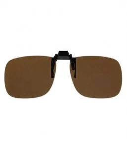 Gafas de Sol Sunglasses Adicional Marrón Volquete 57 X 45MM Clip En - Imagen 1 de 1