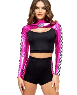 Ann Summers Größe Small 8-10 Herz Racer Set Verkleiden Neu & Etikett Kostüm Auto